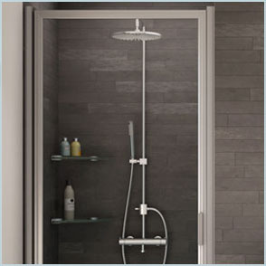 framed shower door
