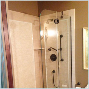 Glass lani door