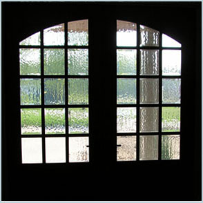 Restoration glass door