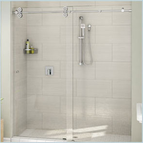 sliding shower door